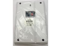 Flatpanel-Lautsprecher, 40W, weißSurround, 4 Ohm, 86dB, 2-Wege, Paar