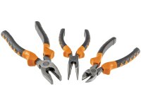 Zangen-Set "ProGrip", 3-teiligKombi/Spitzzange, Seitenschneider