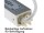 LED-Trafo IP67 wasserdicht, 1-30WEin 220-240V, Aus 12V= Konstantspannung