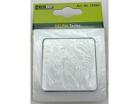 DELPHI Taster 0-250V 10A, inkl. Rahmen, UP, weiß