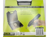 Mini-Bohrmaschinen Set "DrillX" mit Akku60-teilig, 10.000upm mit Aufsätzen