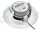 Decken-Einbaulautsprecher mini Halogen-Look, 8cm Ø, 6cm Einbau, weiß