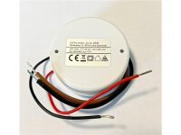 LED-Trafo "CT-12E-V2R", 0,5-12W rundEin 220-240V, Aus 12V= Konstantspannung