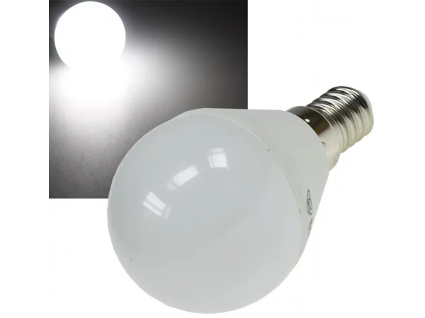 LED Tropfenlampe E14 "T50" weiß 6000k,...