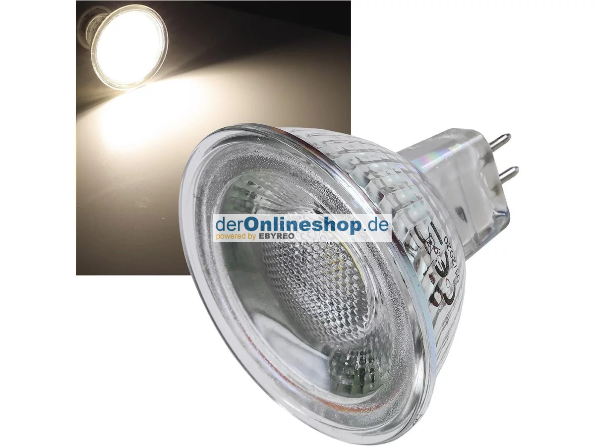 LED Strahler MR16 "H50 COB"4000k, 460lm,...