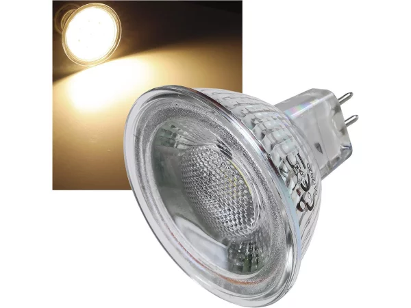 LED Strahler MR16 "H50 COB"3000k, 440lm,...