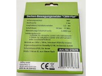 Decken-Bewegungsmelder "CBM-Flat" 360°LED geeignet, 6m Detektion, 2000W, weiß