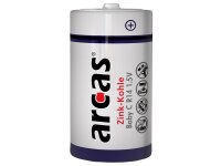 Baby-Batterie Super Heavy Duty 1,5V, Typ C/R14, 4er-Pack