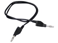 Messleitung McPower, 100cm, schwarz, 1mm², PVC, 2x...