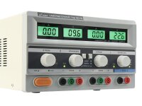 Labornetzgerät McPower Digi 302-05, 2x 0-30V, 0-5A, 1x 5V/3A