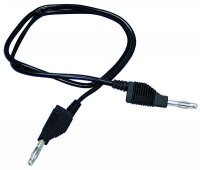 Messleitung McPower, 150cm, schwarz, 1mm², PVC, 2x...