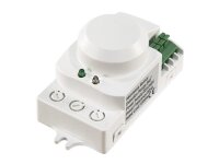 HF / Mikrowellen-Bewegungsmelder McShine LX-701C, 360°, 230V / 1.200W, weiß, LED geeignet