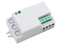 HF / Mikrowellen-Bewegungsmelder McShine LX-701C, 360°, 230V / 1.200W, weiß, LED geeignet