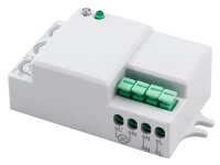 HF / Mikrowellen-Bewegungsmelder McShine LX-701C, 360°, 230V / 1.200W, weiß, LED geeignet