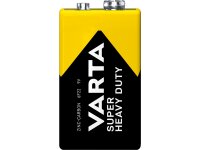 9 Volt Block VARTA Superlife Zink-Chlorid, 9V, 1er-Blister