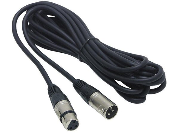XLR-Verbindungskabel HOLLYWOOD 10m, Stecker-Kupplung