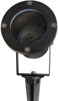 Gartenleuchte McShine GL-35, 1m Kabel, Erdspieß, GU10-Fassung