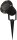 Gartenleuchte McShine GL-35, 1m Kabel, Erdspieß, GU10-Fassung