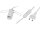 Lampenfassung McShine E14 mit 1,5m Kabel, Schalter und Eurostecker