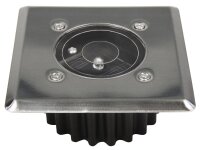 LED-Solar-Bodeneinbauleuchte McShine LSB-05 85x85x35mm, IP44