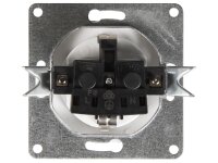 Schutzkontakt-Steckdose McPower Flair 250V~/16A, UP, Einsteckschutz, weiß