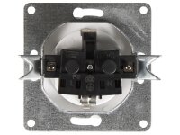 Schutzkontakt-Steckdose McPower Flair 250V~/16A, UP, Einsteckschutz, weiß