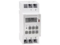 Digitale Zeitschaltuhr McPower STE-3 7 Tage, 230V für Schalttafel-Einbau,3600W