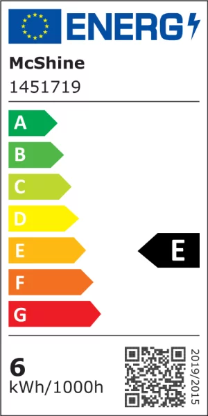 LED Filament Set McShine, 3x Glühlampe, E27, 6W,...