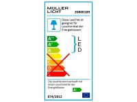 LED-Deckenleuchte für Feuchträume, IP65, 1x 850lm, 4000K, 60cm, neutralweiß