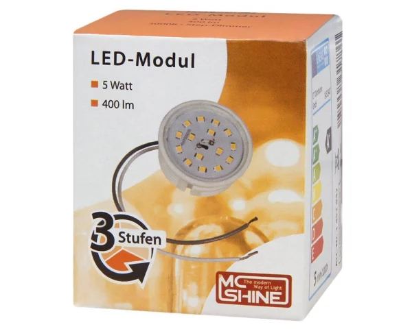 LED-Modul McShine, 5W, 400 Lumen, 230V, 50x23mm,...