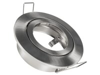 Einbaurahmen McShine DL-248s rund, Ø82mm, schwenkbar, Clip Verschluss