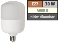 LED Lampe McShine BIG30 E27, 30W, 2800lm, 100x191mm, neutralweiß