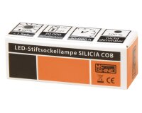 LED-Stiftsockellampe McShine Silicia COB, G4, 1W, 110 lm,...