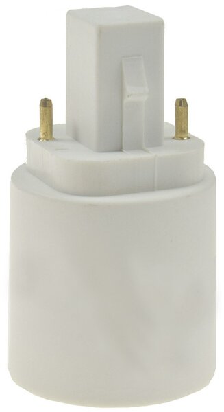 Lampensockel-Adapter, KunststoffG24 auf E27, G24 universal d1,d2,d3