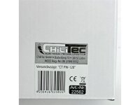 Paketwaage / Versandwaage "CT PW-120"0,2-120kg, 27x27cm Edelstahl-Platte