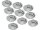 Saugnapf "Easy 42" mit Metallhaken10er Pack, transparent, Ø 42mm