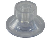Saugnapf "Fix 47" mit Schraube, rostfrei5er Pack, Kunststoff,transparent, Ø47mm