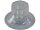 Saugnapf "Fix 47" mit Schraube, rostfrei5er Pack, Kunststoff,transparent, Ø47mm
