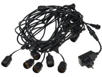 Biergarten-Lichterkette "CT-BGL 15"1,5 + 12,5m, 15x Filamentlampe 0,8W