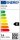 LED Deckenleuchte "SALAO 16 WW"IP54, 16W, 1500lm, 3000K, HF-Bewegungsm.
