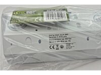 3-fach Steckdosenblock, weiß matt250V~/ 16A, Aufbaumontage