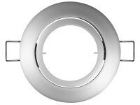 Einbaurahmen McShine DL-840 rund, Ø82mm, schwenkbar, Bajonett Verschluss