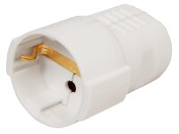 Schutzkontakt-Kupplung McPower, weiß