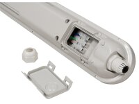 LED Feuchtraumleuchte McShine FL-126, IP65, 5500lm, 4000K, 150cm, neutralweiß