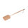 Fliegenklatsche mit Aufdruck Trefferquote 100%!!!, 47,5 cm, Fliegenfänger aus Holz & Leder, Mückenklatsche, Muckenbatscher