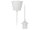 Lampenaufhängung McShine, E27 Fassung, weiß, 230V, 1,2m Kabel, Textilkabel