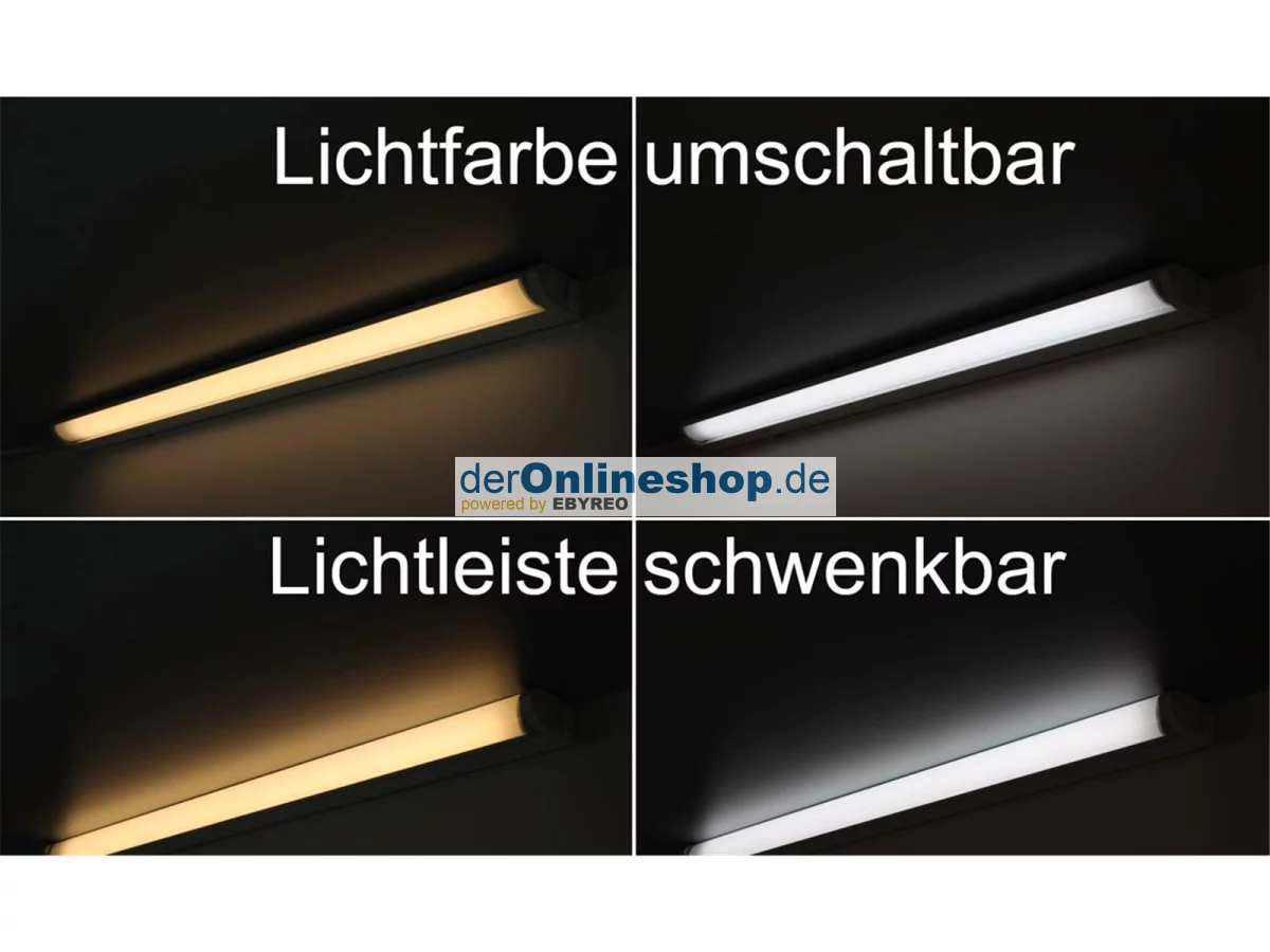 LED Unterbauleuchte "CT-LSW 56" 56cm 913lm, 8...