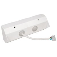 Steckdosenblock McPower Flair 250V~/16A, Aufbau, weiß, 3-fach Schutzkontakt