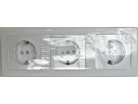 Aufputz Bewegungsmelder "CBM-Slim" 180°LED geeignet, IP44, 1-800W, ziegelrot