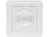 Unterputz PIR-Bewegungsmelder 160° ProLED geeignet, 2-Draht Technik, weiß